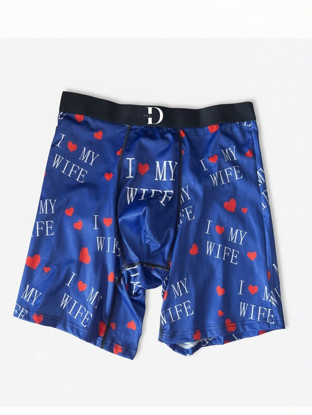 Love My Wife Briefs(Blue)