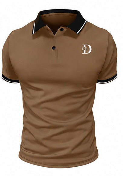 The D T-Shirt(Casual)Brown