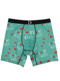 Love My Wife Briefs(Green)